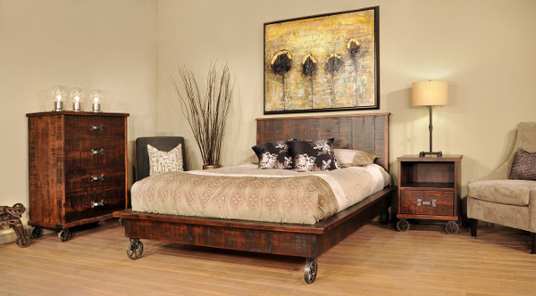 King Platform Bed: 86"W x 44"H x 89"L
Queen Platform Bed: 68"W x 44"H x 89"L
Double Platform Bed: 59"W x 44"H x 83"L
Single Platform Bed: 43"W x 44"H x 83"L