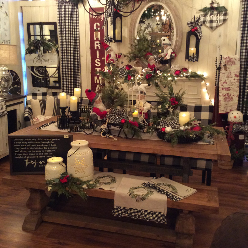 Creating a Festive Farmhouse Kitchen: Christmas Country Kitchen Décor & Linens Ideas