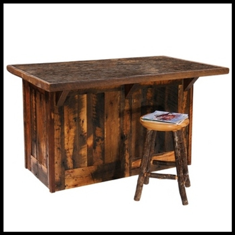 Refine Your Kitchen with a Rustic Kitchen Island