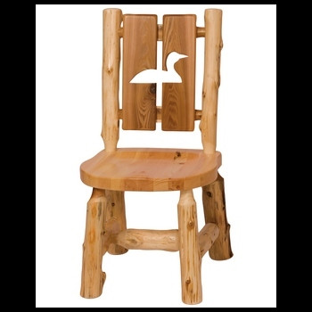 Cedar Log Chair - Prairie Mountain - It's a Crock