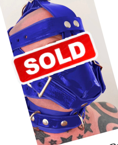 SOLD OUT - Sample  X-Treme Rubber Muzzle - FULL BLue