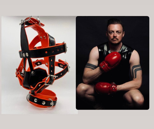 Rubber Containment Bundle — Muzzle & Padded Mitt Set by Restrict Gear — product image 1