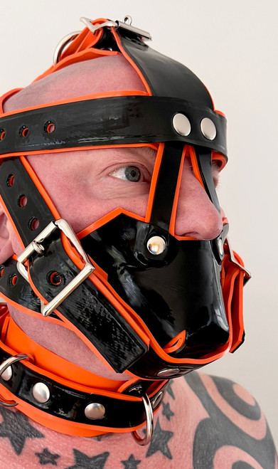 Muzzle Weekend Drop - X-Treme Rubber Muzzle by Restrict Gear - colour custom - was £220 now £180 by Restrict Gear — product image 1