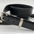 Padded Leather Sam Browne Belt - Black