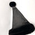 Black Leather Santa Hat with Black Wool Trim - Was £135 - Now £90 Black Leather Santa Hat with Black Wool Trim - Was £135 - Now £90
