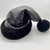 Black Leather Santa Hat with Black Wool Trim - Was £135 - Now £90 Black Leather Santa Hat with Black Wool Trim - Was £135 - Now £90