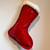 Red Rubber Christmas Stocking - Red Room  - was £90 now £80