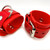 RED Skinslick -  Wrist Rubber Bondage Restraints. was £136 now £110