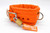 SALE The 'Ultra' Rubber Collar -   Padded Rubber Collar - Orange - was £145 now £100