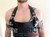 SALE Men’s Heavy Black Rubber Latex Apron 0.8 mm Latex. was £175 now £145 by Restrict Gear — product image 1