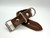 Brown Leather Bicep Strap With D-Ring – Custom Size by Restrict Gear — product image 3