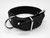 Black Leather Bicep Strap With D-Ring – Custom Size