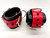 SALE - Skinslick -  Wrist Rubber Bondage Restraints. - Pair - Usually £136 Now £100