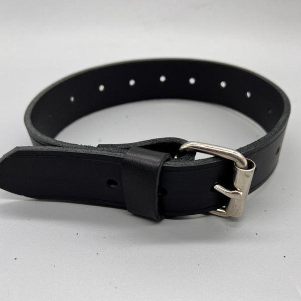 Leather Bondage Belt  -  1 x short 55cm