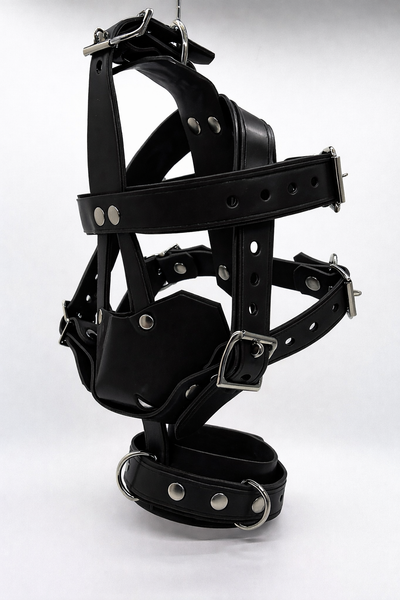 SALE X-Treme Rubber Muzzle by Restrict Gear - FULL BLACK - was £220 now £150 by Restrict Gear — product image 1