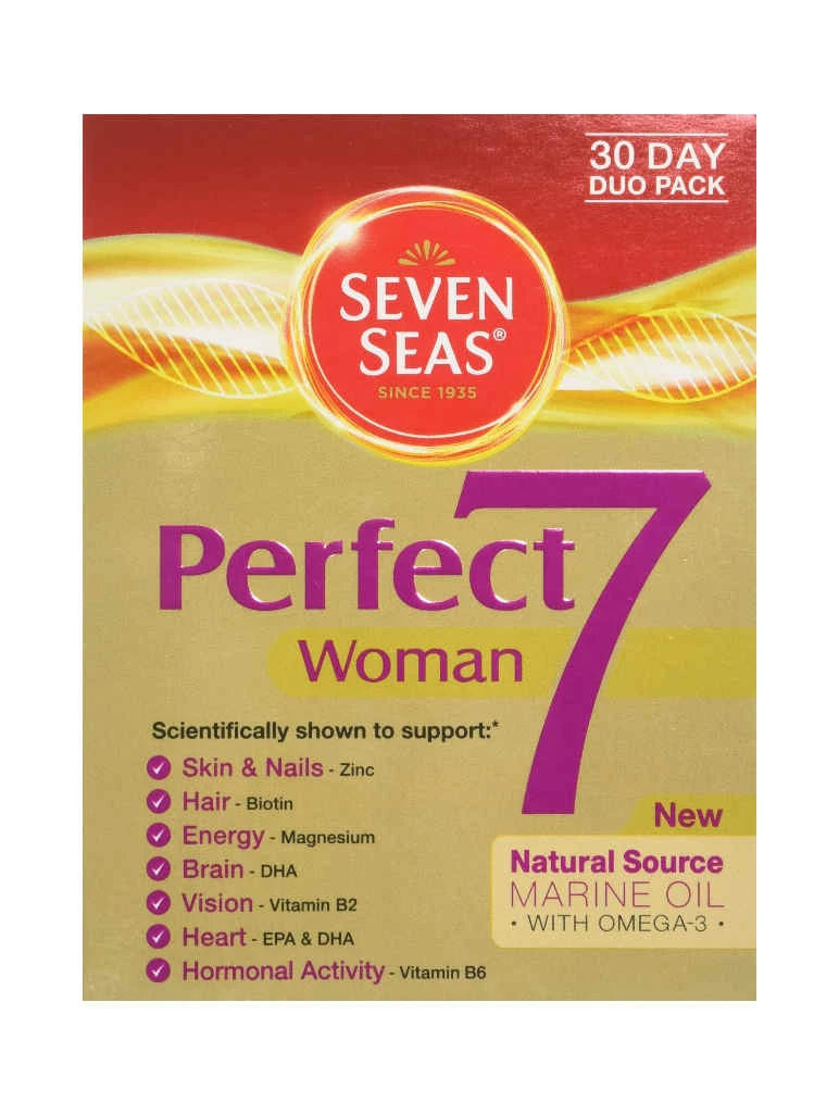 Seven Seas Perfect 7 Woman 30 Day Supply | withaid