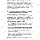Numark Chloramphenicol 1% w/w Eye Ointment PIL Page 3