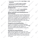 Numark Chloramphenicol 1% w/w Eye Ointment PIL Page 5