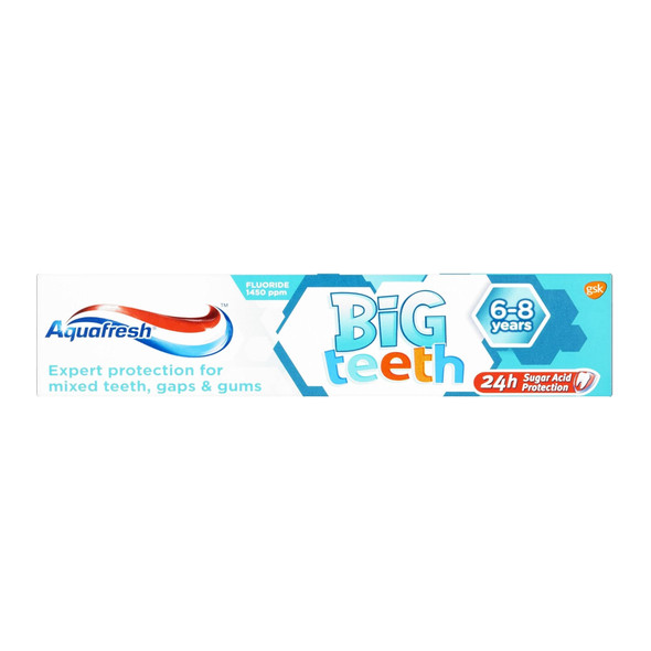 Aquafresh Big Teeth 6+ Years Toothpaste 50ml