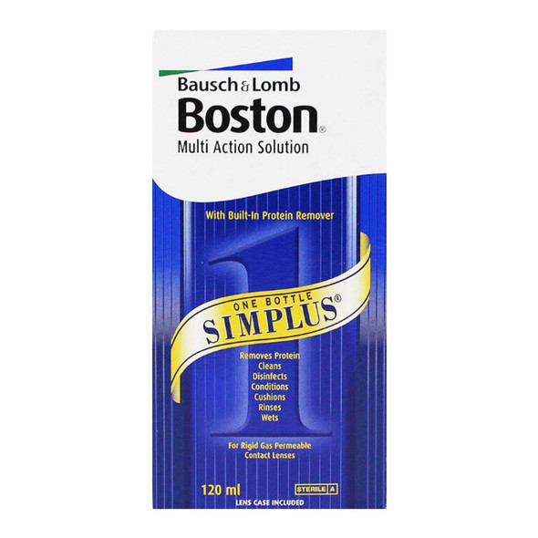 Bausch & Lomb Boston Simplus Multi Action Solution 120ml