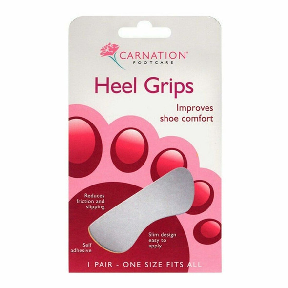 Carnation Heel Grips 1 Pair