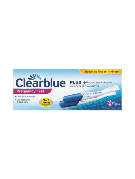 Clearblue Plus Pregnancy Test 2 Tests