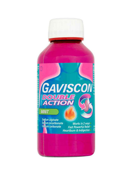 Gaviscon Double Action Heartburn Mint Suspension 300ml