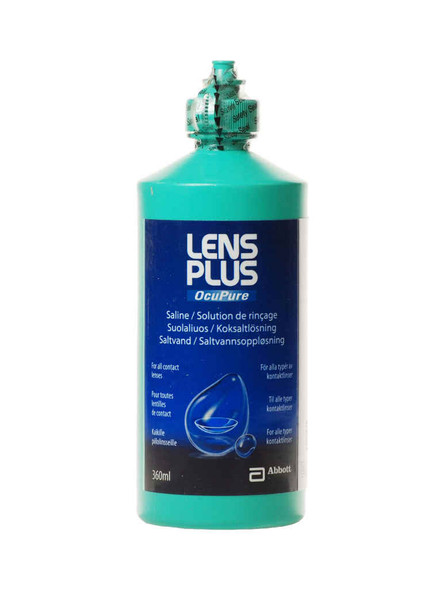 Lens Plus Ocupure Saline 360ml