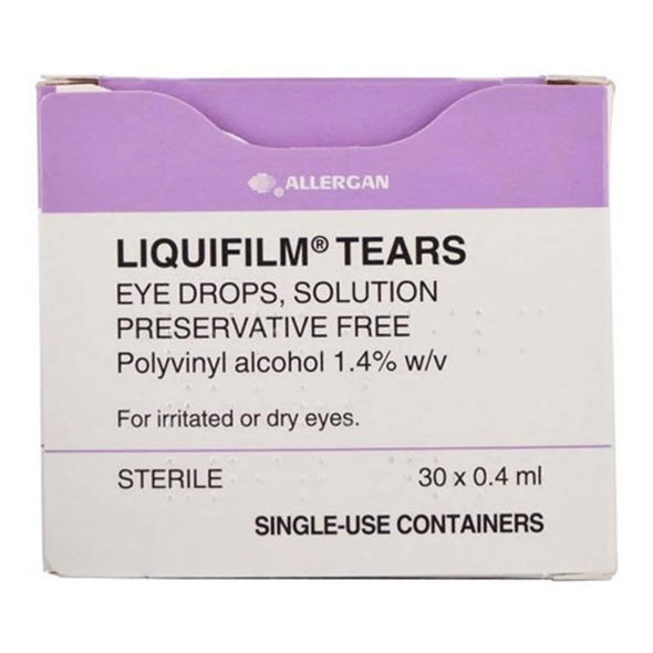 Liquifilm Tears Udv 30 x 0.4ml