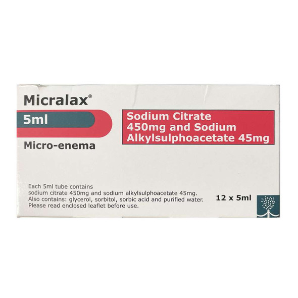 Micralax Micro-enema 5ml