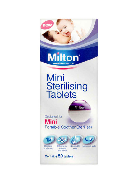 Milton Mini Sterilising 50 Tablets