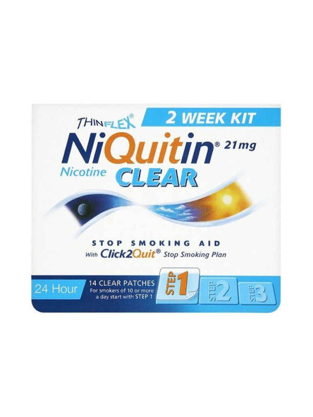 NiQuitin Clear 21mg Patch 14 Pack