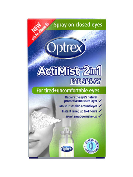 Optrex ActiMist 2in1 Eye Spray for Tired Eyes 10ml