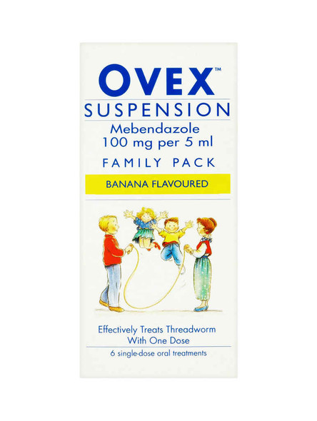 Ovex Suspension Family Pack Banana Flavoured 30ml