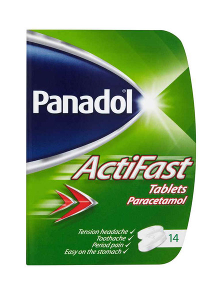 Panadol ActiFast 14 Tablets