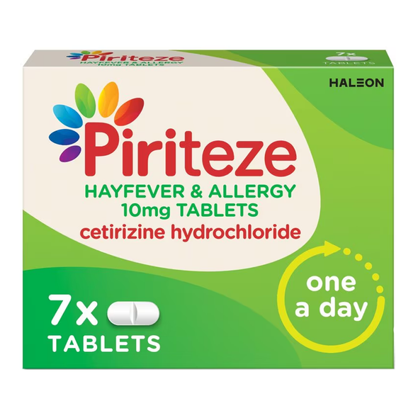 Piriteze Allergy Cetirizine Tablets 7