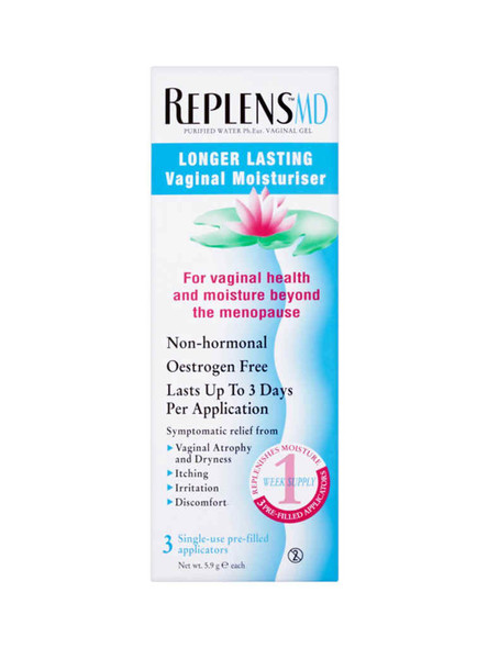 Replens MD Vaginal Moisturiser 3 Applications