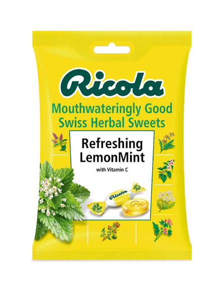 Ricola Lemon Mint Swiss Herb Drops 70g