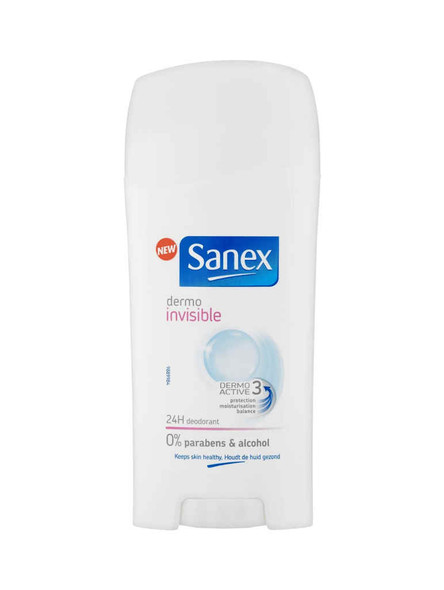 Sanex Dermo Invisible Deodorant Stick 65ml