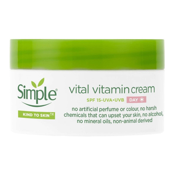 Simple Kind To Skin Vital Vitamin Day Cream 50ml
