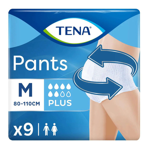 Tena Pants Large Plus Incontinence Pants 8 Pack