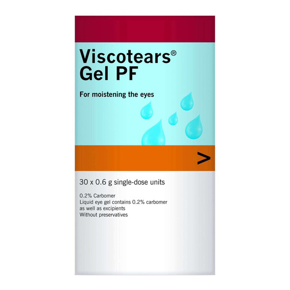 Viscotears Eye Gel Single Dose Units 30 x 0.6ml