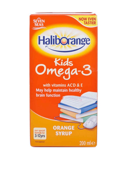 Haliborange Kids Omega-3 Orange Syrup 200ml