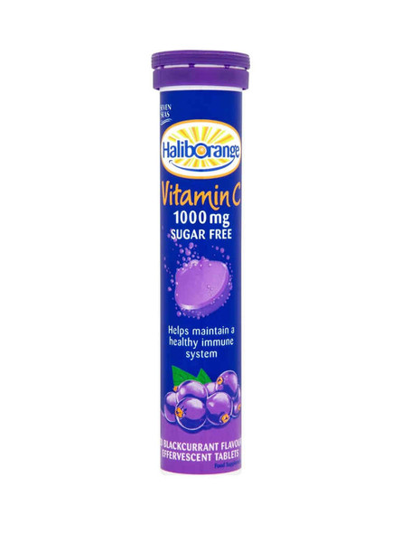 Haliborange Vitamin C 20 Blackcurrant Effervescent Tablets