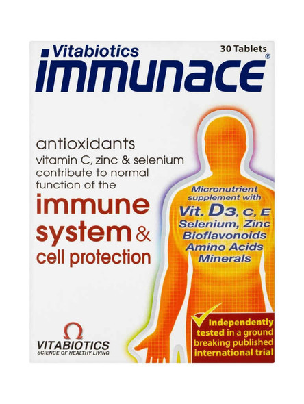 Vitabiotics Immunace Original Tablets 30