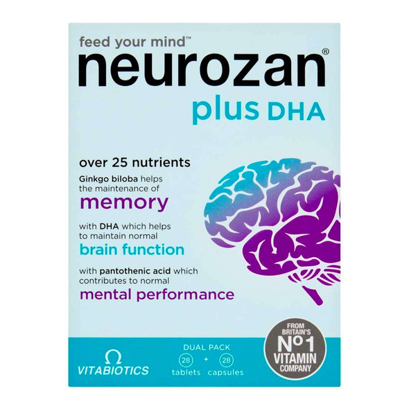 Vitabiotics Neurozan Plus 56 Tablets/Capsules