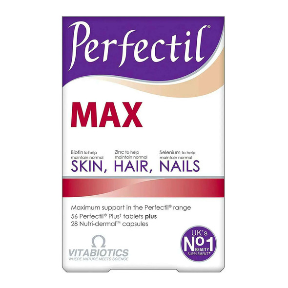 Vitabiotics Perfectil Max 56 Tablets & 28 Capsules