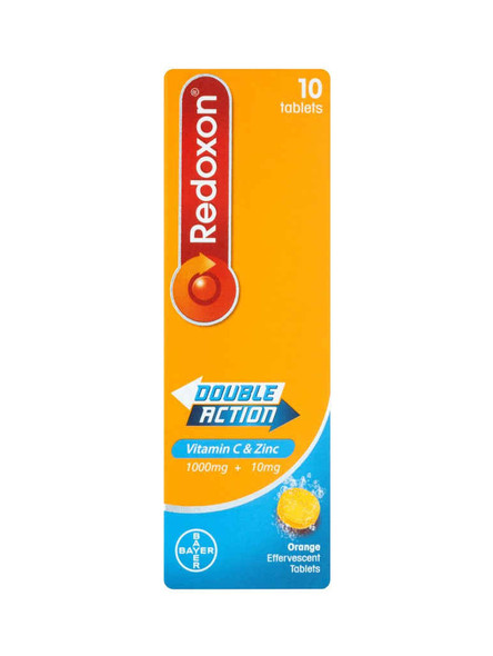 Redoxon Orange Flavour 10 Effervescent Tablets