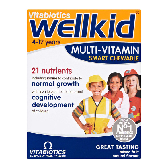 WellKid Smart Chewable Multivitamins 30