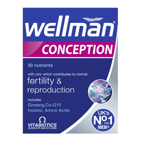 Vitabiotics Wellman Conception 30 Tablets